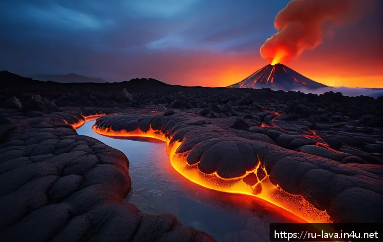 라바 캐릭터 개발 스토리 - A warm, glowing character inspired by lava and volcanic activity, featuring smooth, flowing lines an...